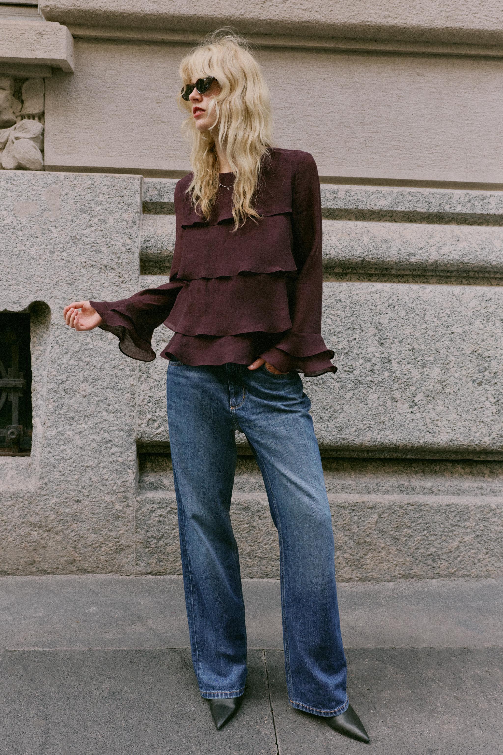 SHIRT WITH RUFFLES