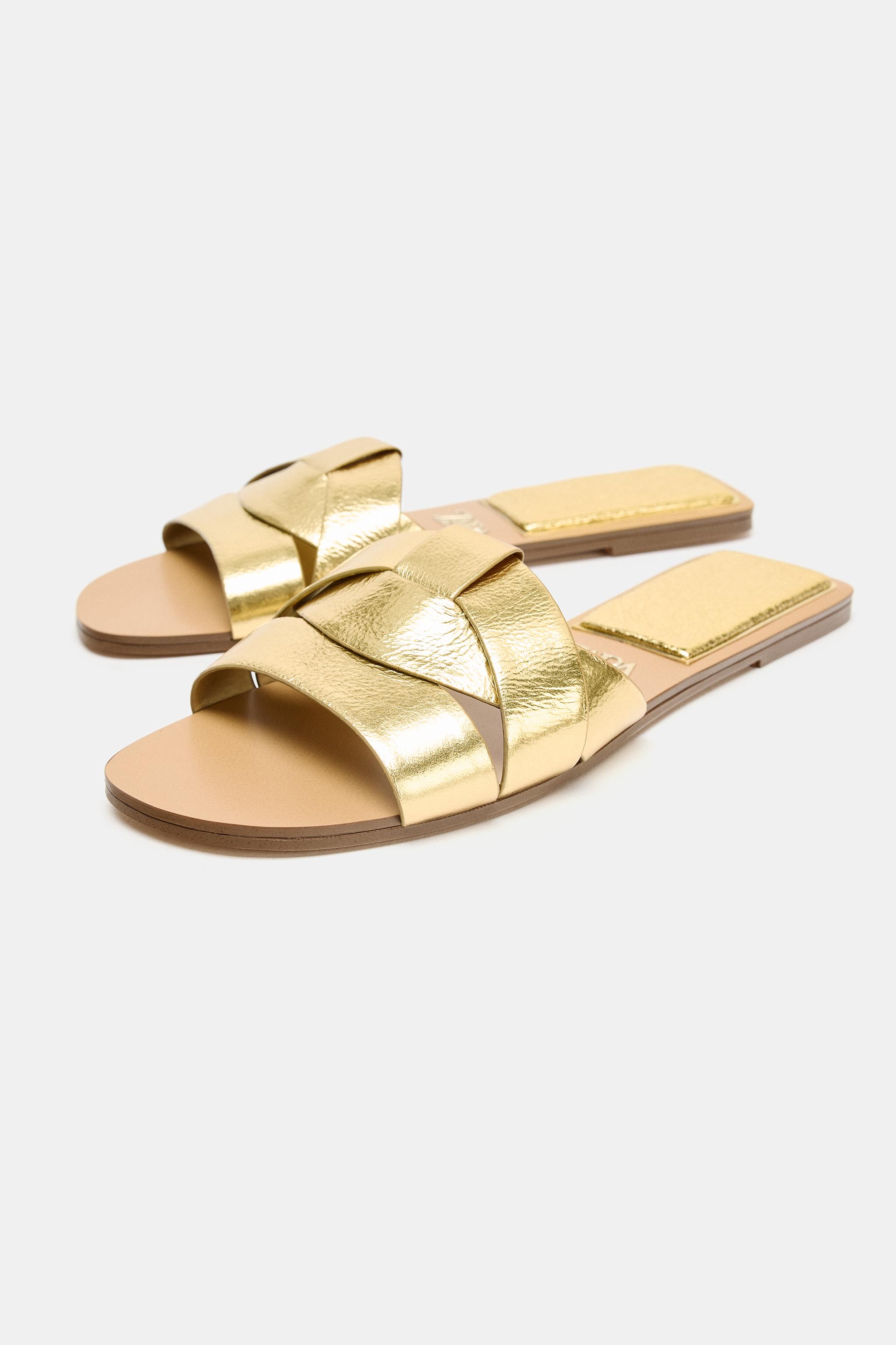 CROSSOVER FLAT SANDALS
