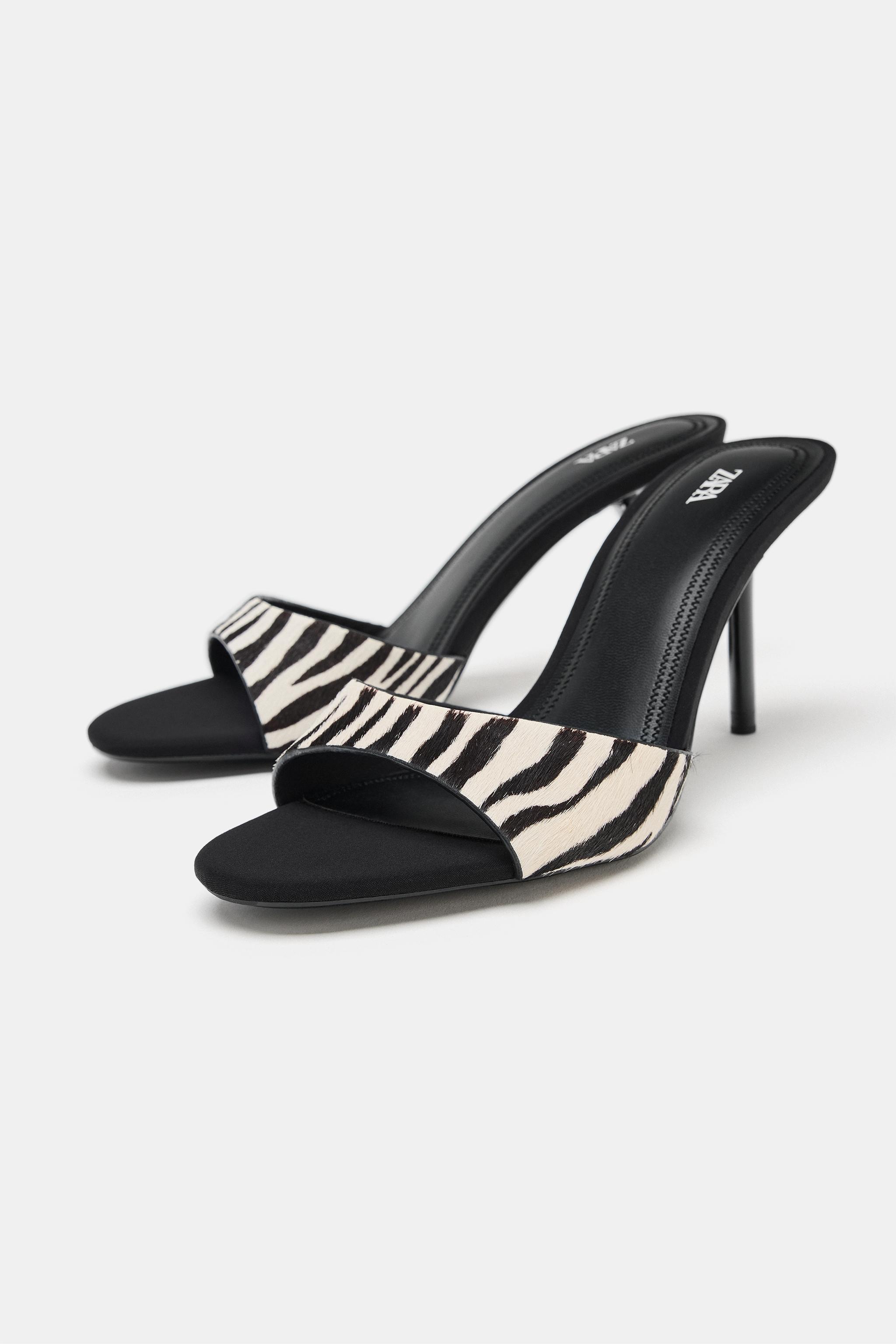 PRINTED HAIR-ON HEELS