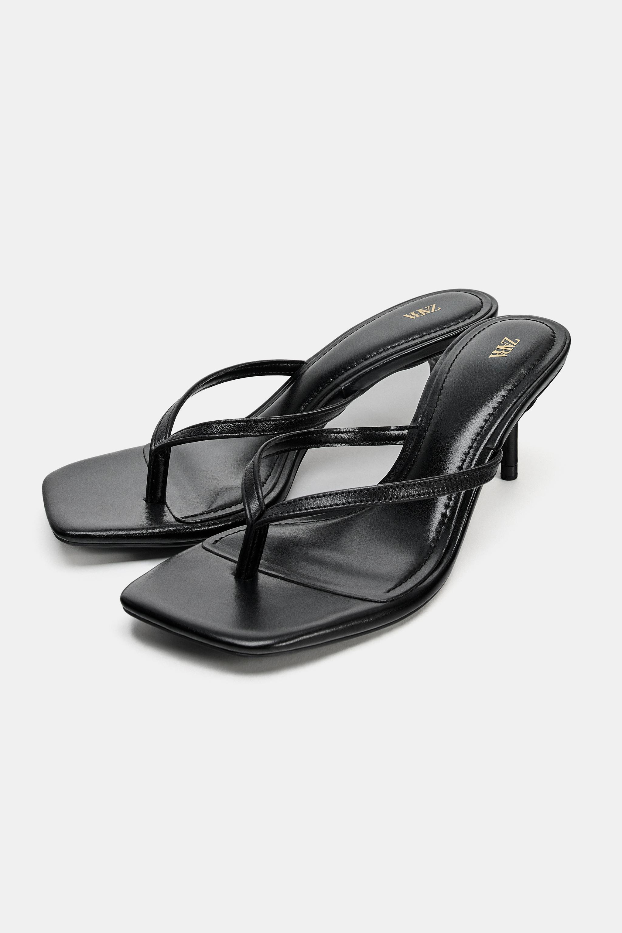 STRAPPY HEEL SANDALS