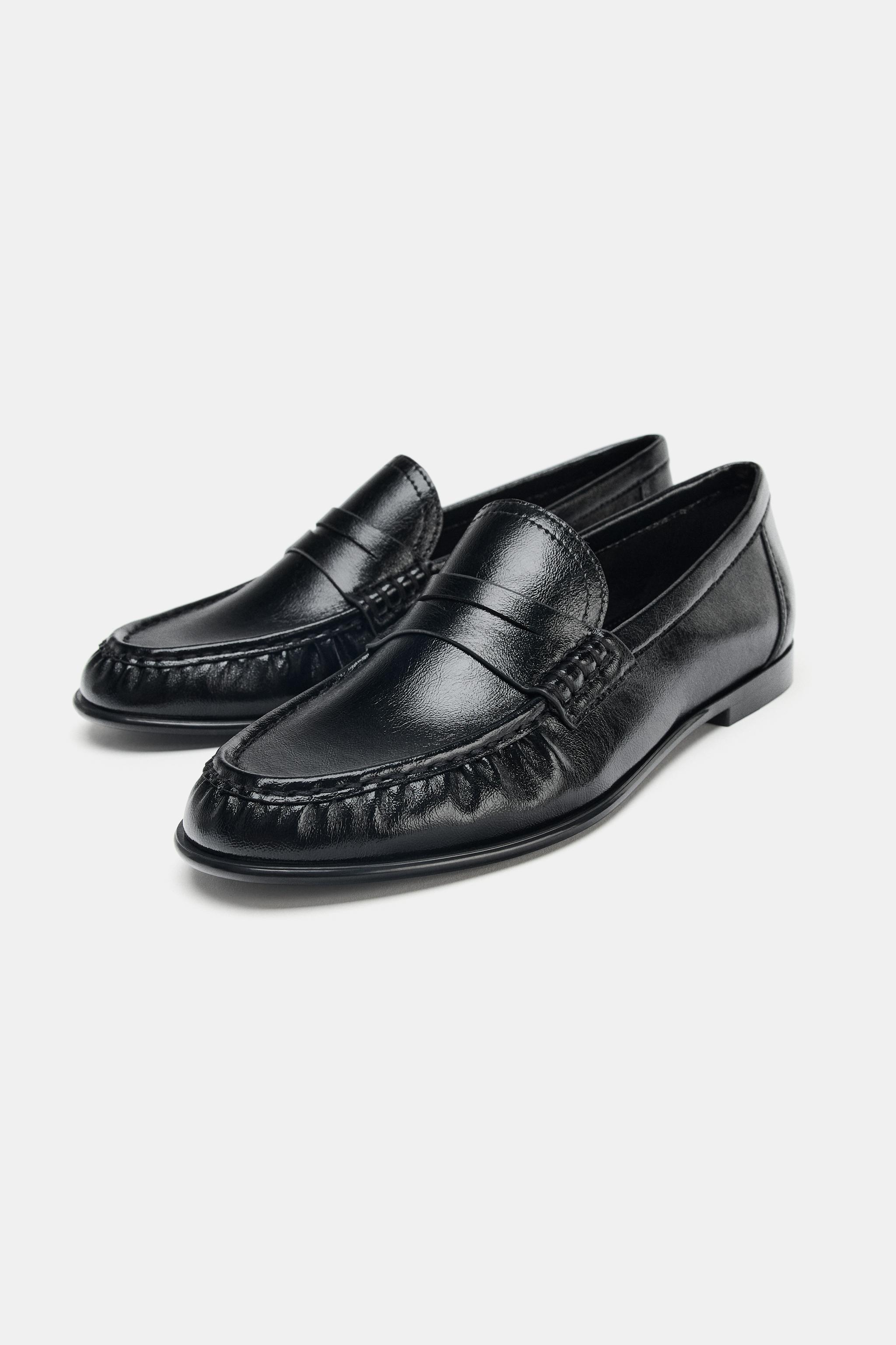 SOFT GATHERED LOAFERS