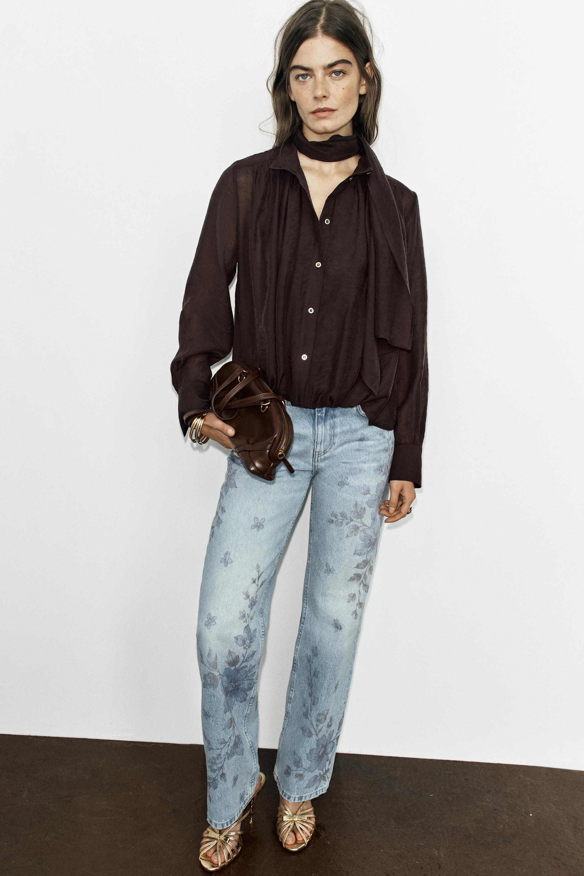 SCARF SHIRT
