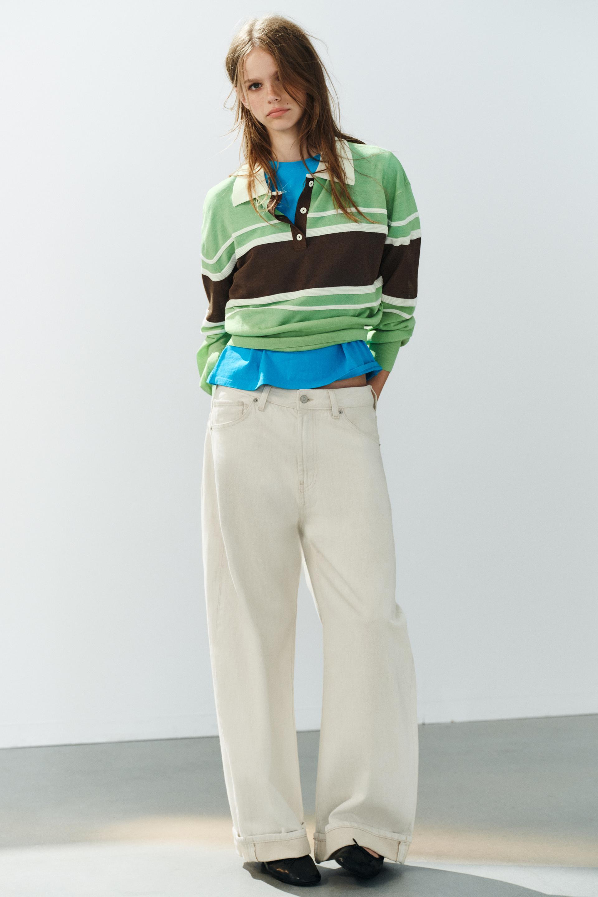STRIPED KNITT POLO