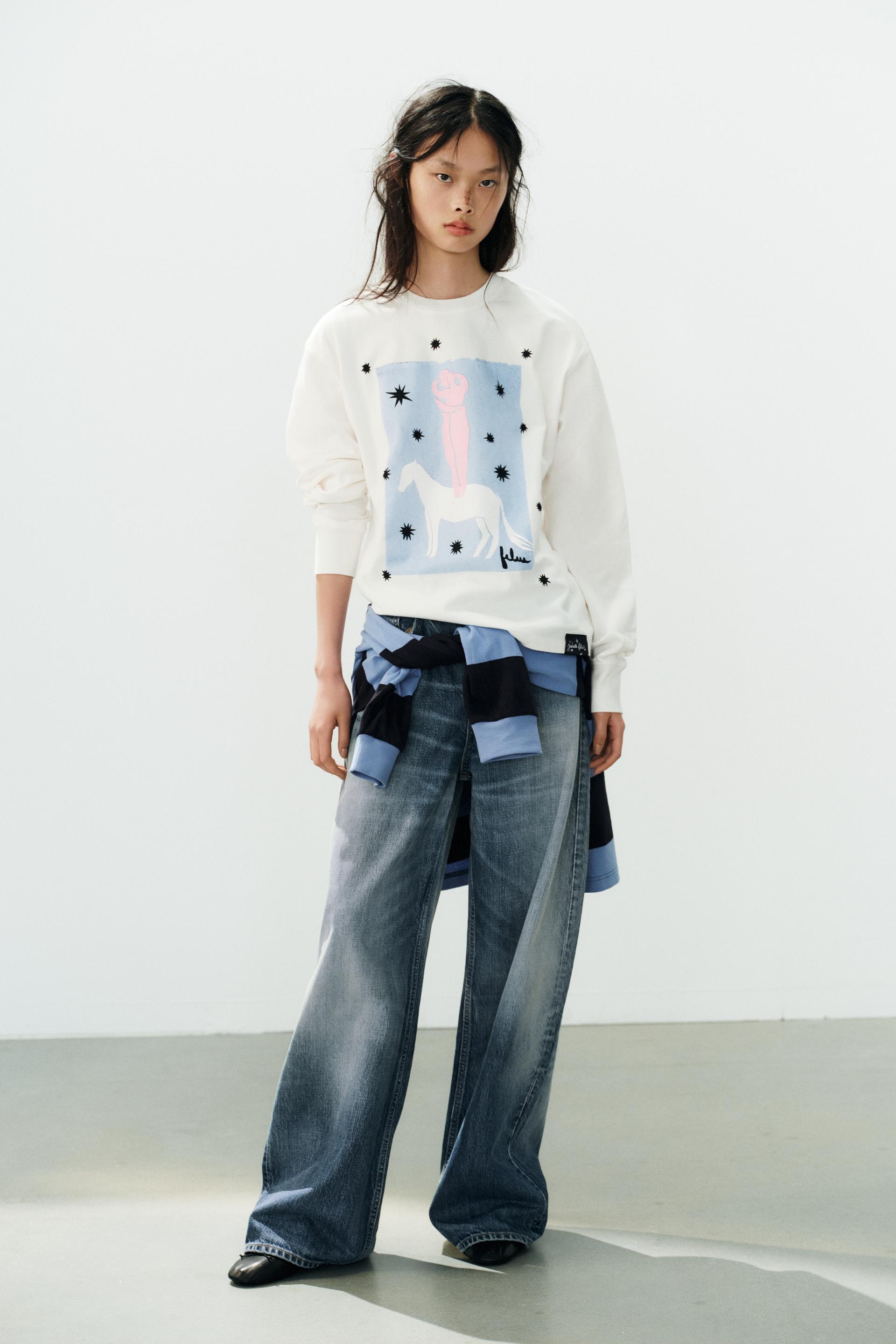 ISABELLE FELIU PRINTED T-SHIRT
